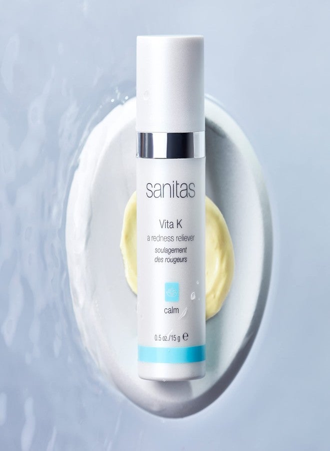 سانيتاس سانتياس للعناية بالبشرة فيتا كيه، إكسير موضعي لتقليل احمرار الوجه وتحسين الهالات السوداء تحت العينين، 0.5 أونصة - Image 2